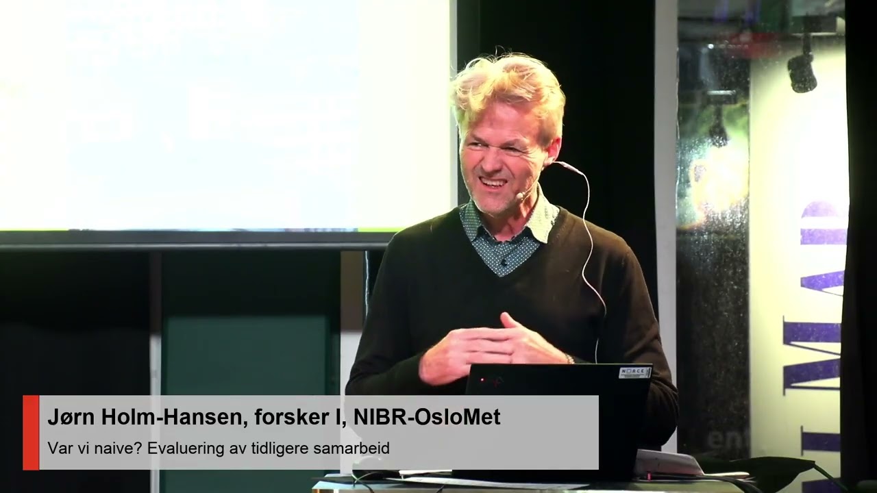 J&oslash;rn Holm-Hansen, forsker I, NIBR-OsloMet: 