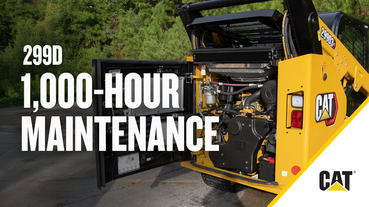 1,000-Hour Maintenance Guide for Cat&reg; Compact Track Loader