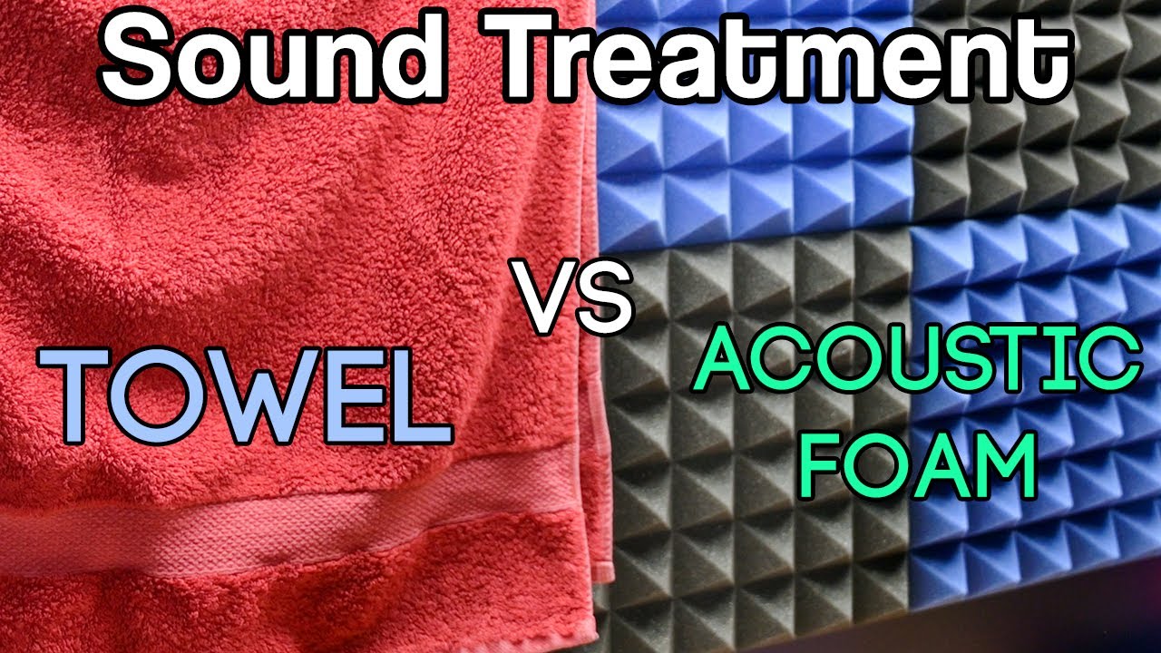 Foam Acoustic Panels vs Bath Towels Test | Sound Treating a Small Closet