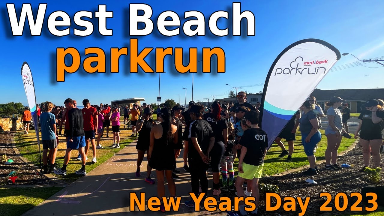 Kicking off 2023 with West Beach Parkrun