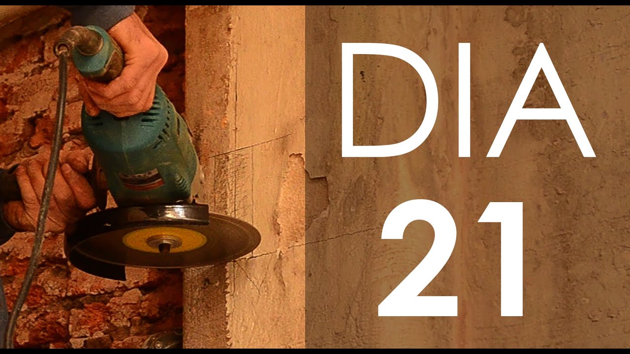 día 21: amuramos dos soportes para una viga doble T de 120