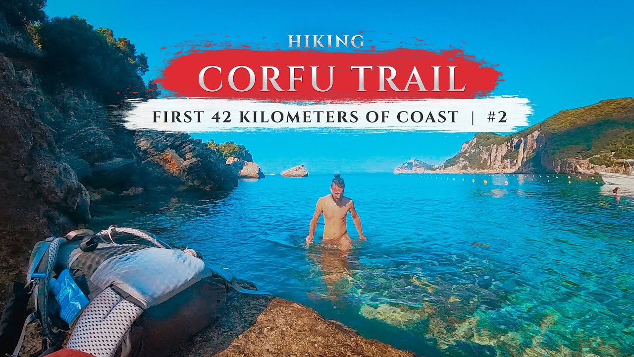 Hiking alone across Corfu island - First 42 km of Coast (PART 2)
