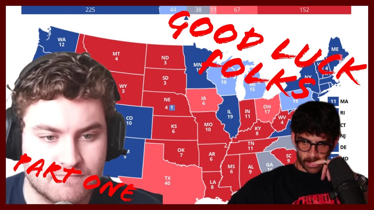 HasanAbi and ettingermentum Analyze the Race on Election Day Part One