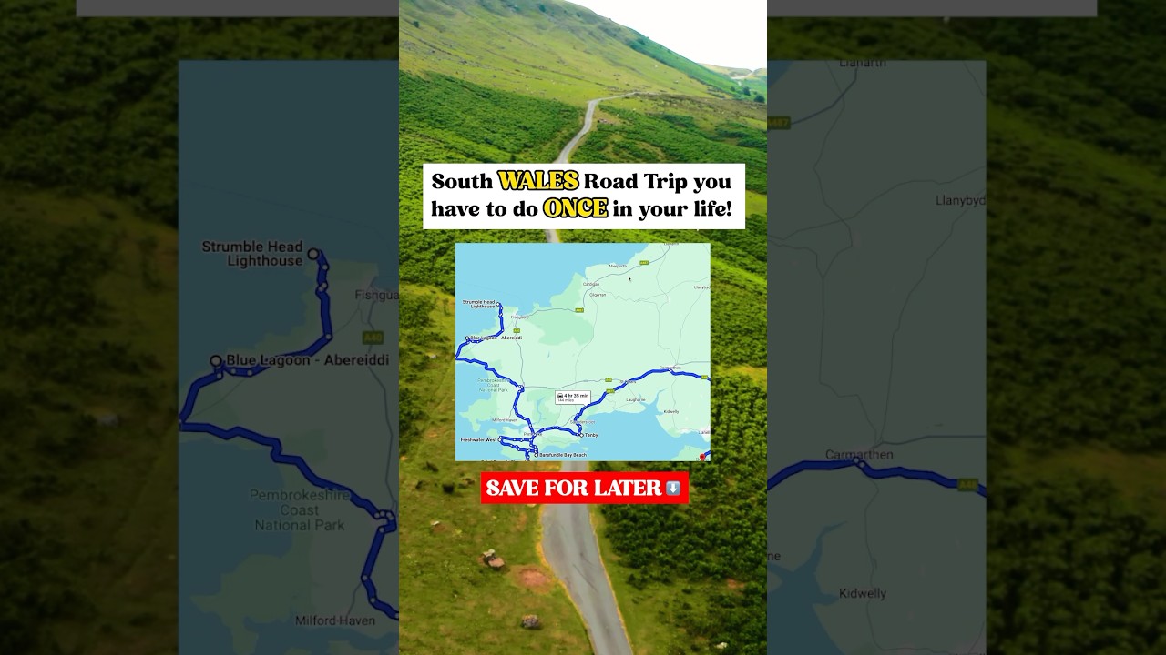 South Wales Road Trip! You have to do this once in your life! #wales