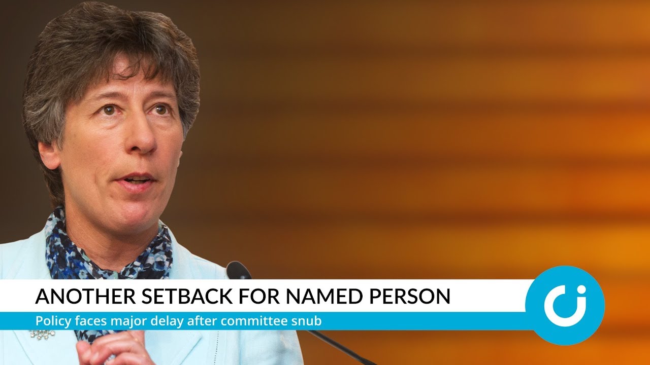 Another setback for Named Person