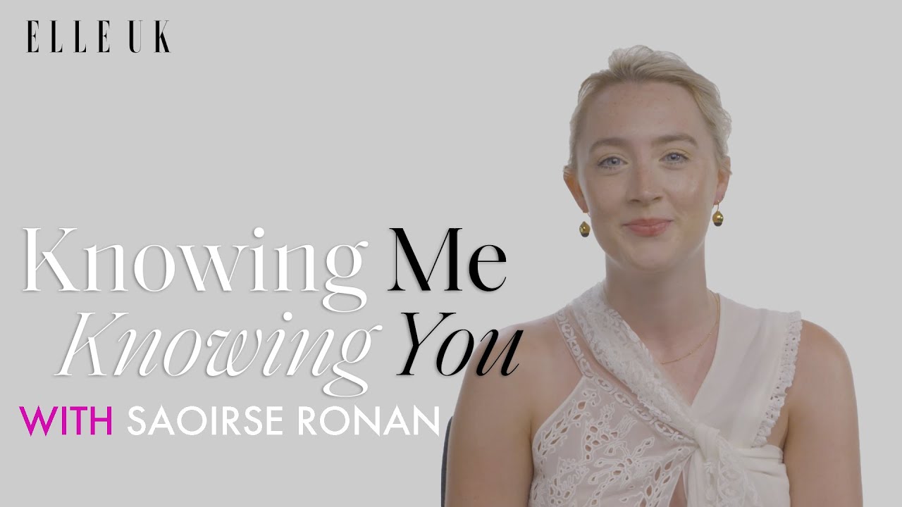 Saoirse Ronan On The Best Prop She's Ever Taken From Set And Her Brad Pitt Encounter | ELLE UK