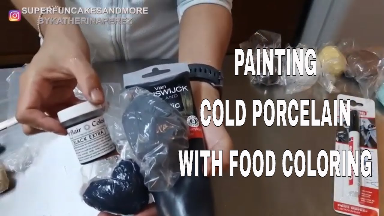HOW TO PAINT COLD PORCELAIN