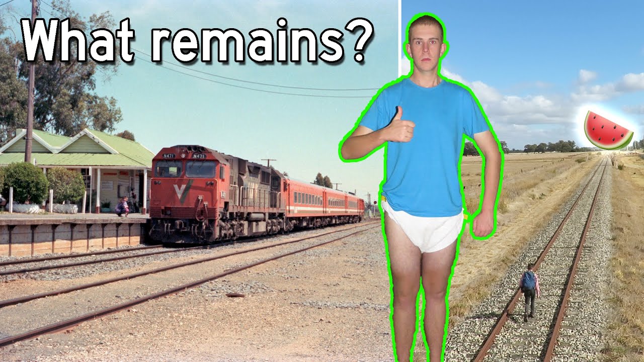 Walking the abandoned Cobram railway line to become a watermelon