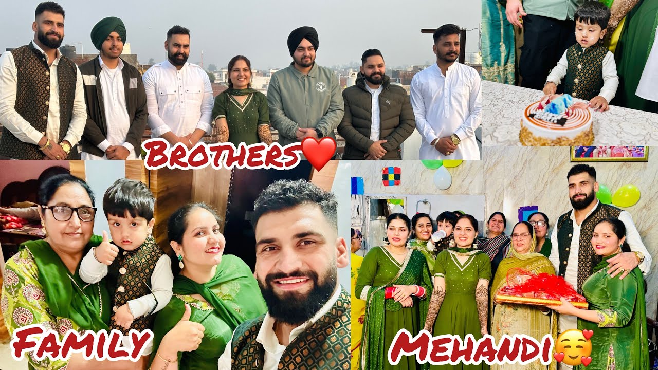 Cousin Sister Mehndi Vlog | Full Enjoy | Arsh Chohla Sahib
