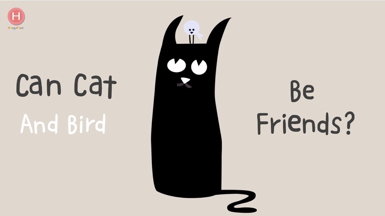 [Animation] Famous Story: Can Cat And Bird Be Friends?貓和鳥可以成為朋友麼？/Story for kids/Bedtime story兒童睡前故事