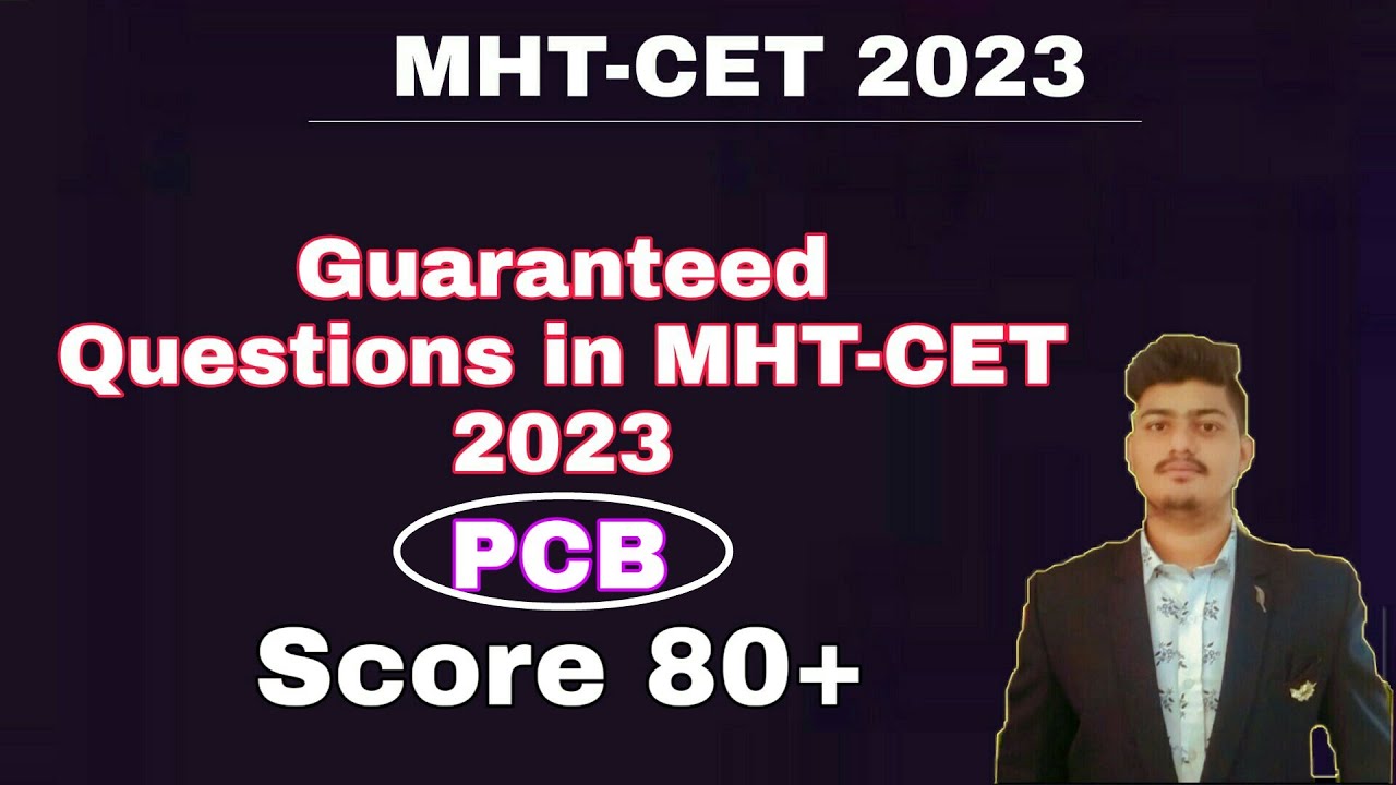 Guaranteed Questions in PCB Exam | MHT-CET Expected questions PCB | Important Topics in PCB