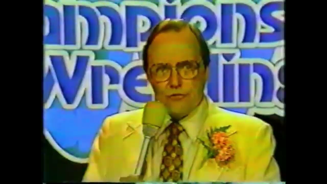 Buzz Sawyer vs Ron Garvin. Georgia 1983