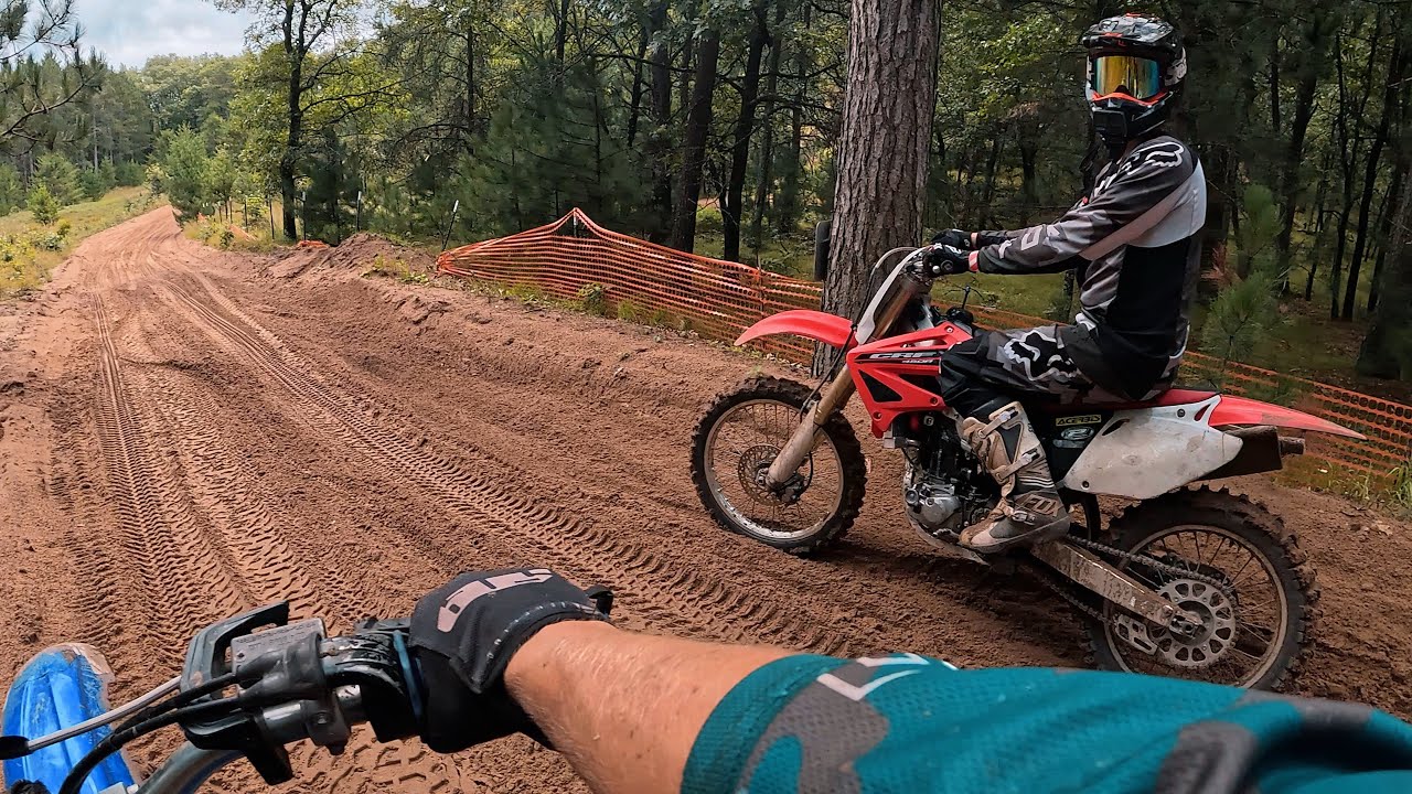 YZ 426 and CRF 450 TRAIL RIDING 