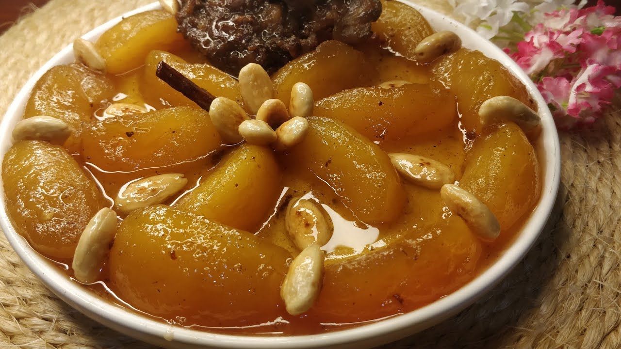 طاجين التفاح الحلو بنة لاتقاوم 🧡🧡🧡