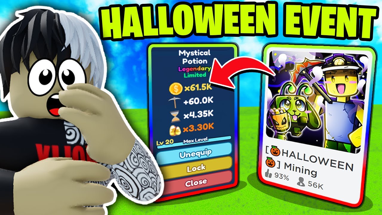 MEGA MOCNY HALLOWEEN EVENT w MINING SIMULATOR 2😱🎃