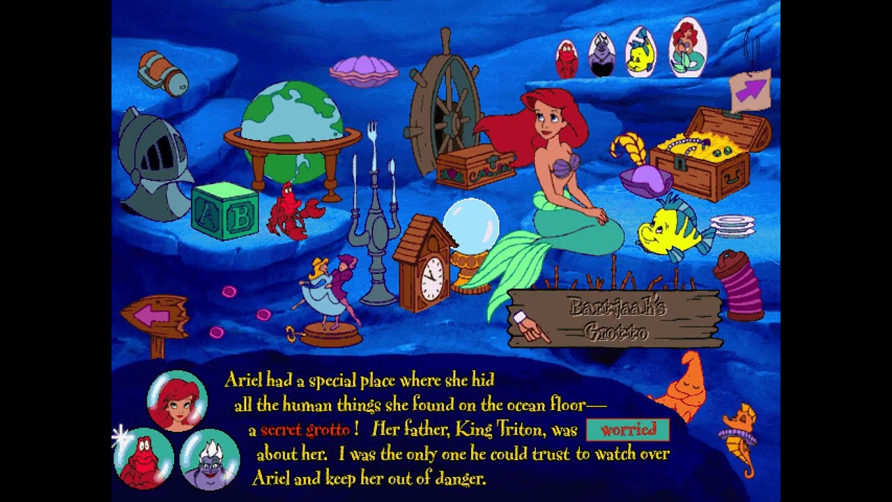 Disney's Ariel's Story Studio (1997) [Windows] | 4K/60