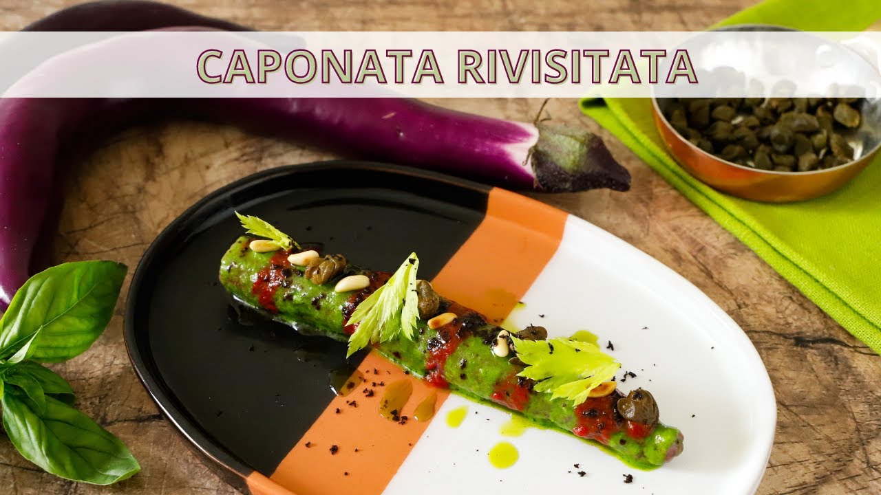 Caponata siciliana - Ricetta Gourmet - Chef Deg - Saporie