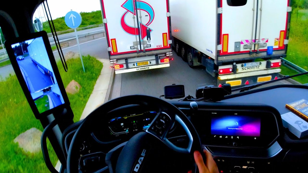 POV frigo driving to Germany Nikotimer adventures Autobahn