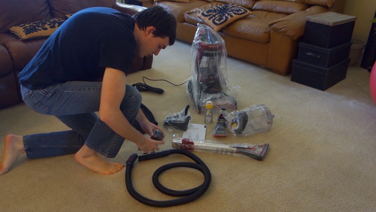 BISSELL ProHeat 2X Revolution Pet Unboxing and Assembly