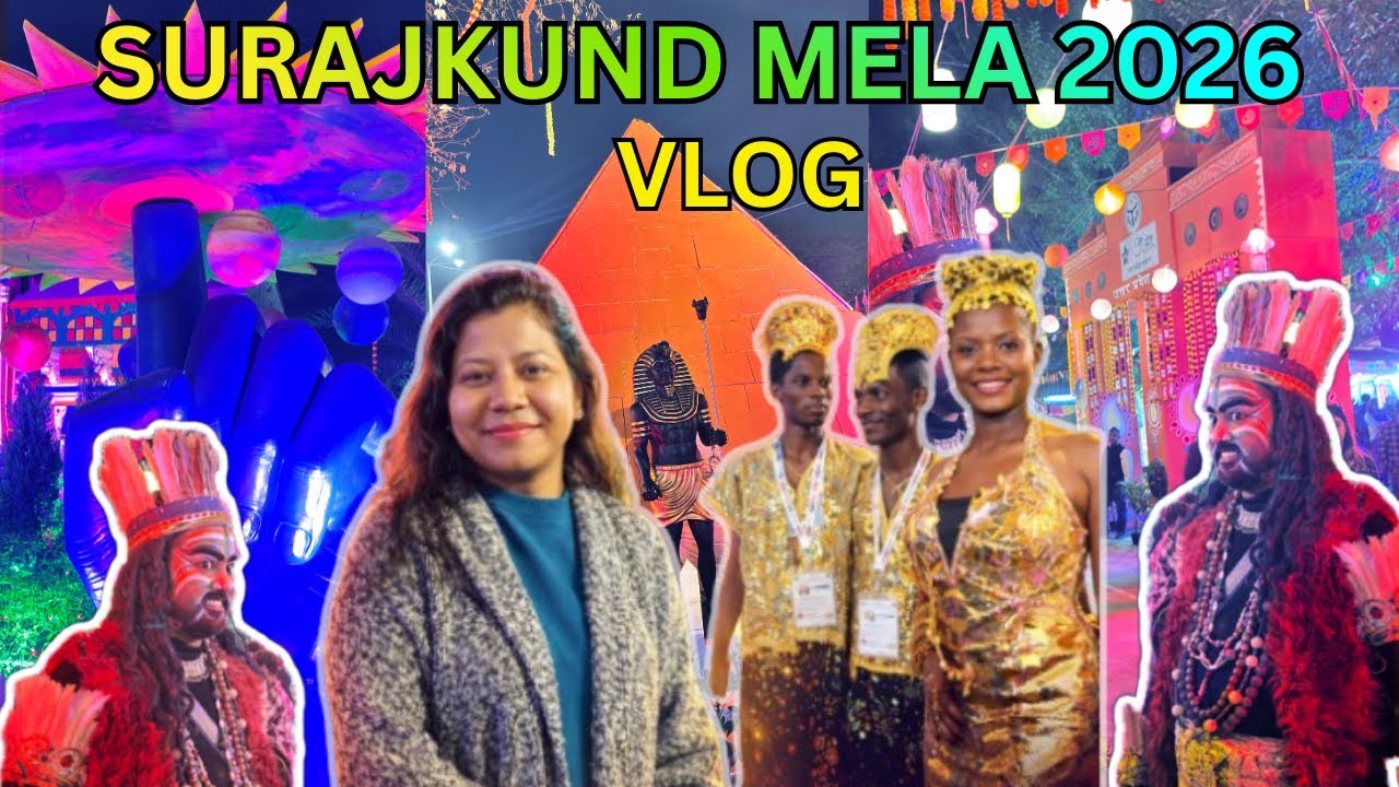 Surajkund Mela 2026 | सूरजकुंड मेला दिल्ली 2026| Full Tour #surajkundmela #vlog 54