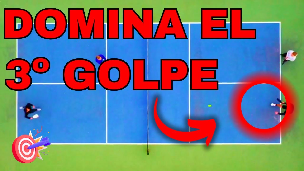 Cómo Mejorar el Tercer Golpe en Pickleball: Guía Completa (técnica + estrategias)