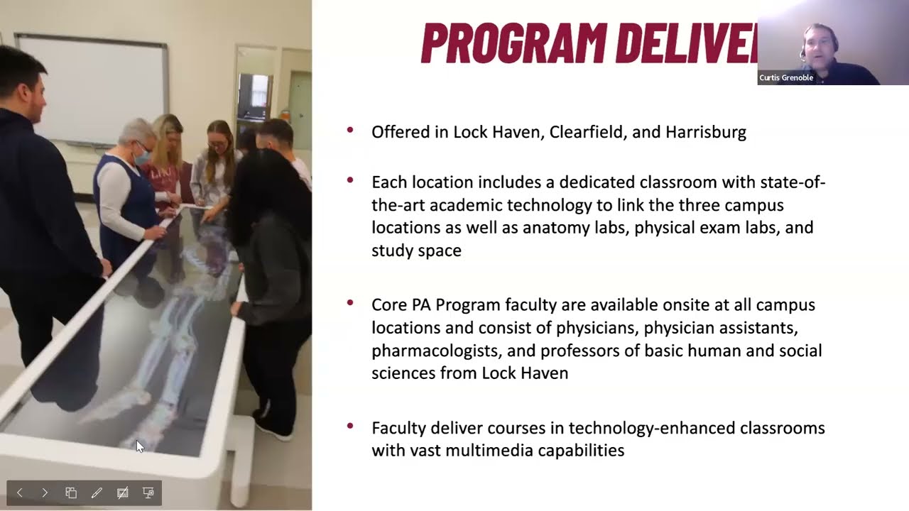 Virtual Information Session: M.H.S. Physician's Assistant