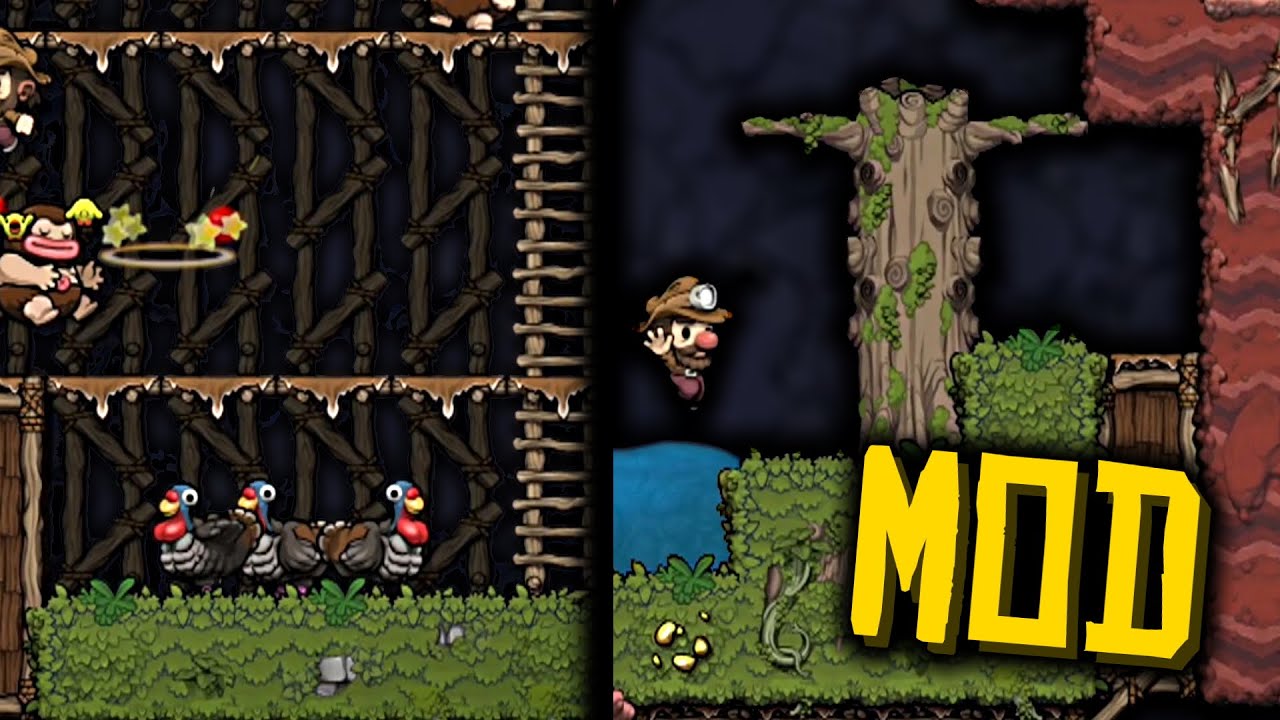 Custom Map Generation in Spelunky 2 (Brays Level Gen Mod)