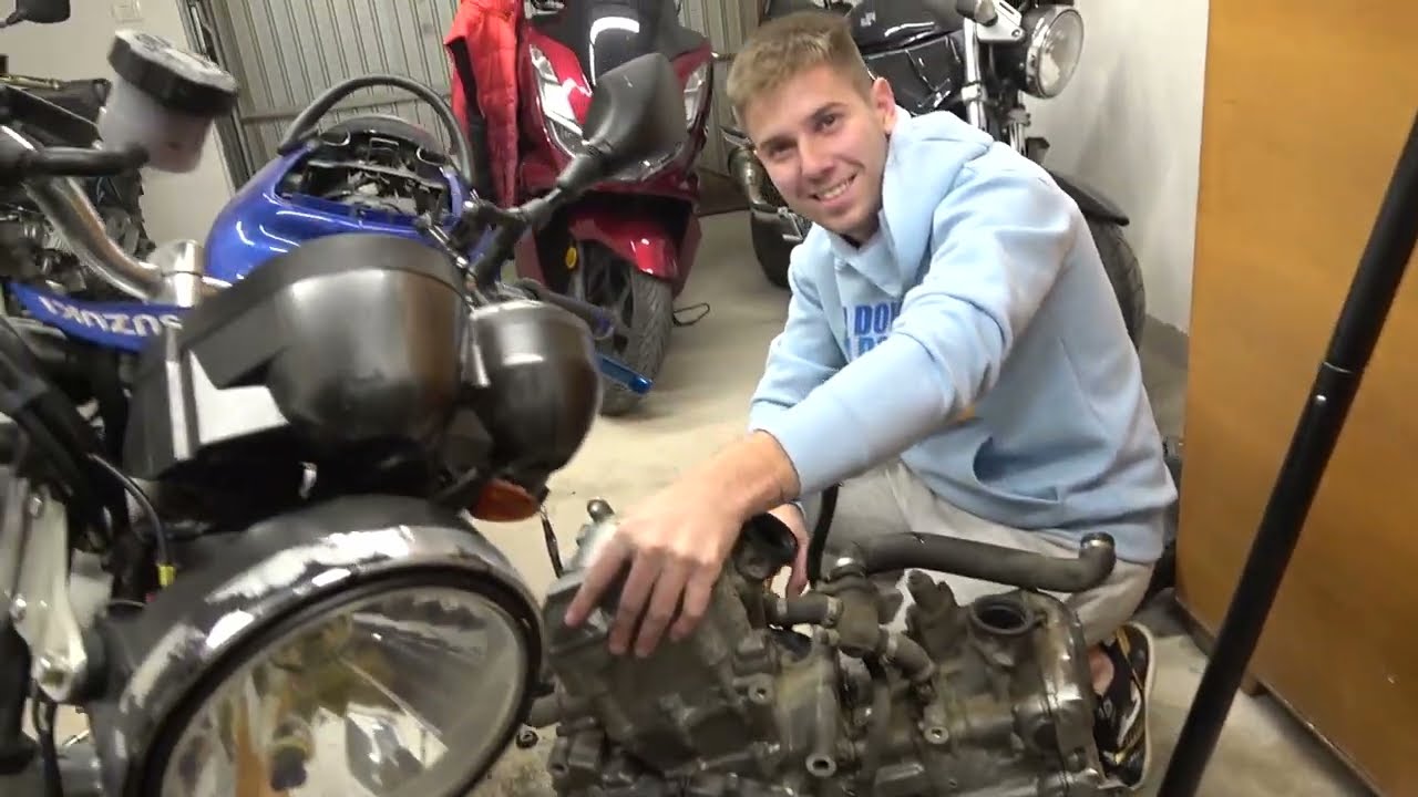 This Motorcycle Has A Seized Engine! (Suzuki SV650 mk1)