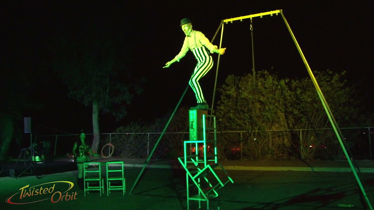 Comedy Chair Stacker Circus Artist San Diego