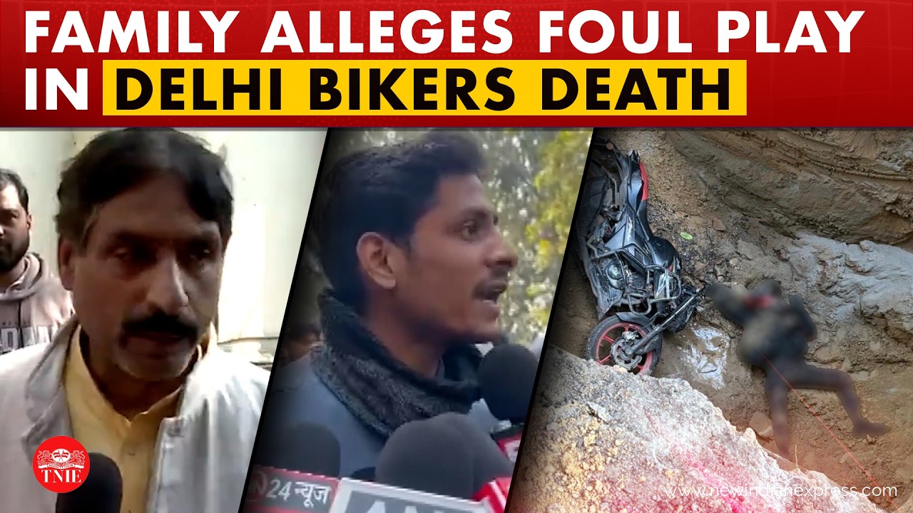Delhi biker dies after falling into pit dug by Jal Board; family alleges police negligence