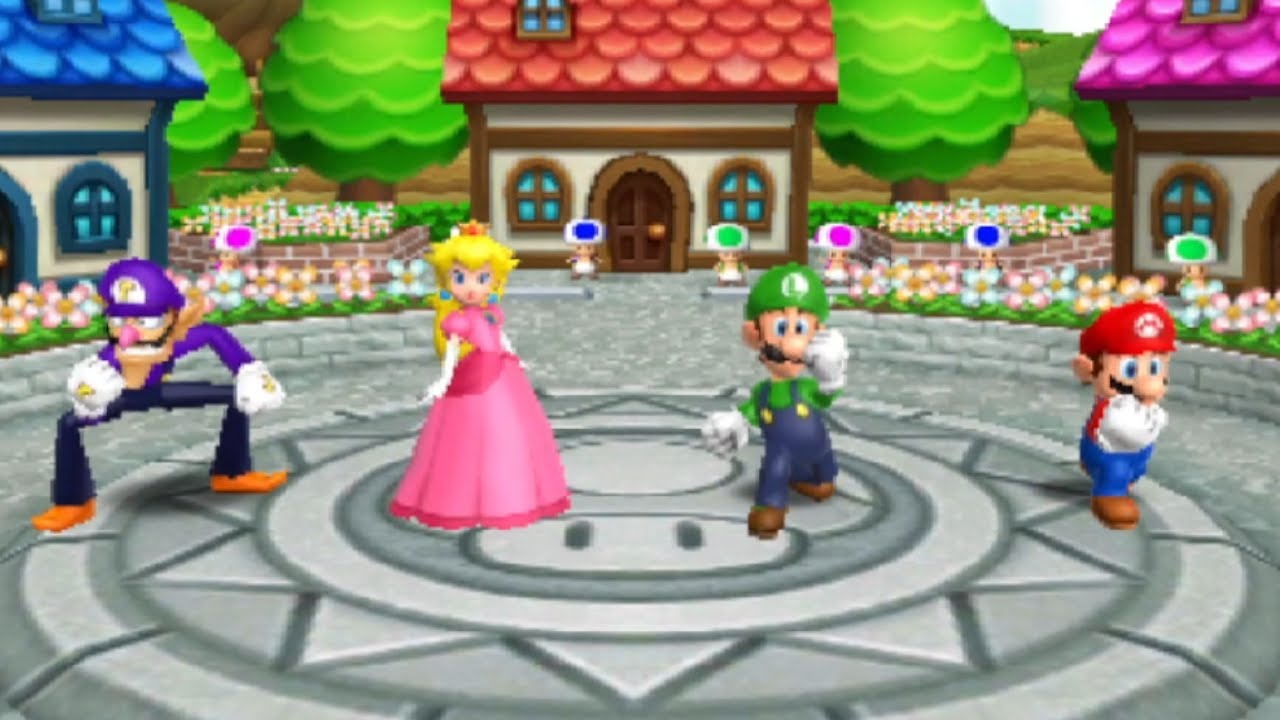 Mario Party: Island Tour - Perilous Palace Path vs Master CPUs