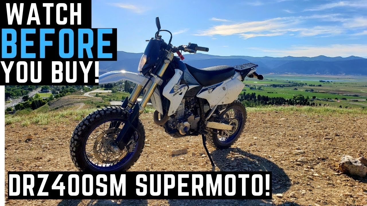 Посмотрите, прежде чем покупать DRZ SuperMoto! DRZ400SM Suzuki DRZ: исследование Юты, трассы, при...