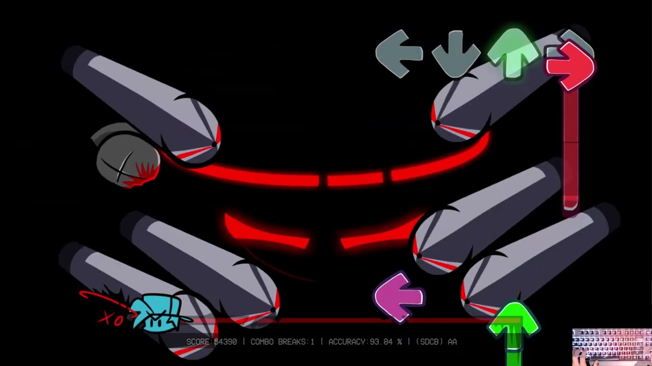 FNF Auditor Gateway to Hell Extra - Monochrome (4k)