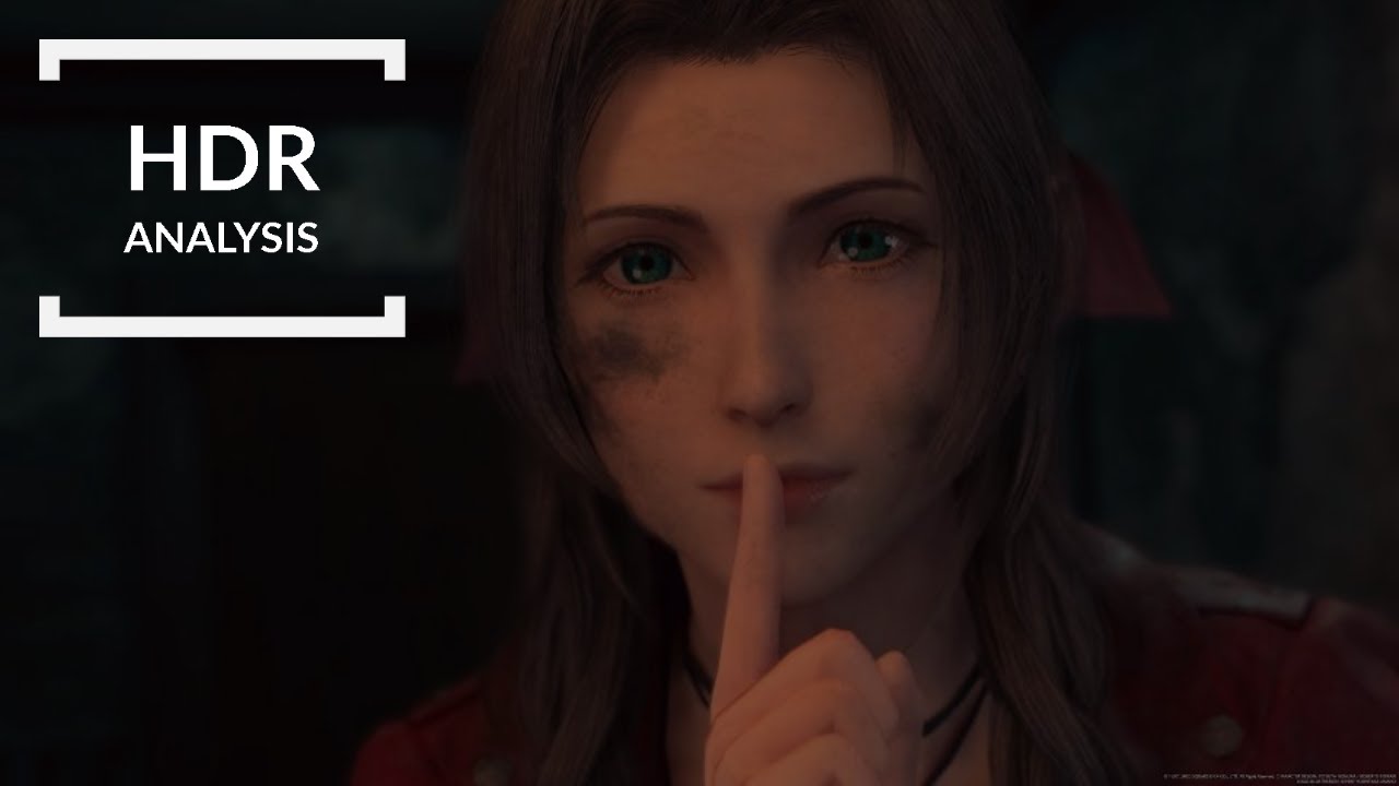 [HDR] Final Fantasy VII Remake - HDR VS SDR?  HDR Analysis