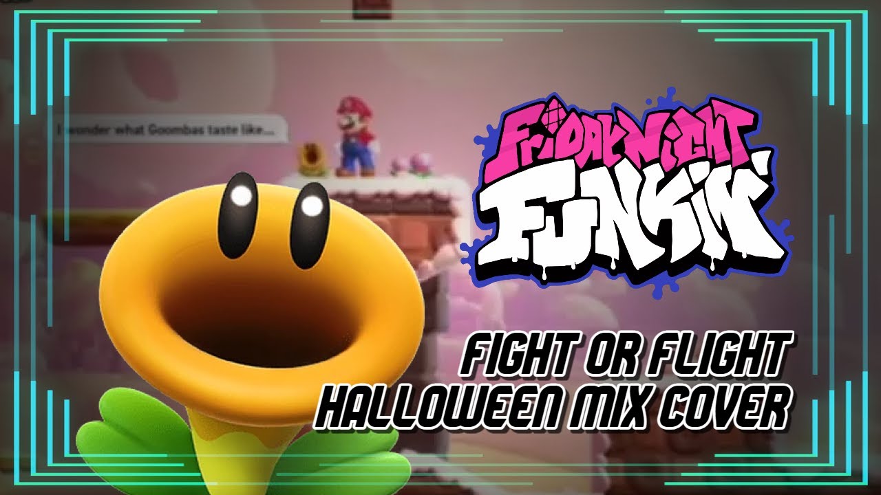 Fight Or Flight (Halloween Remix) | Mario Wonder Cover [TALKING FLOWER VS GOOMBA]