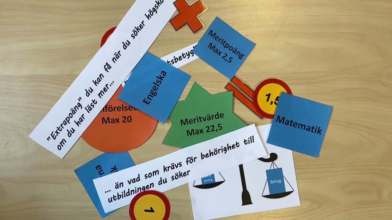 Två minuter om meritpoäng
