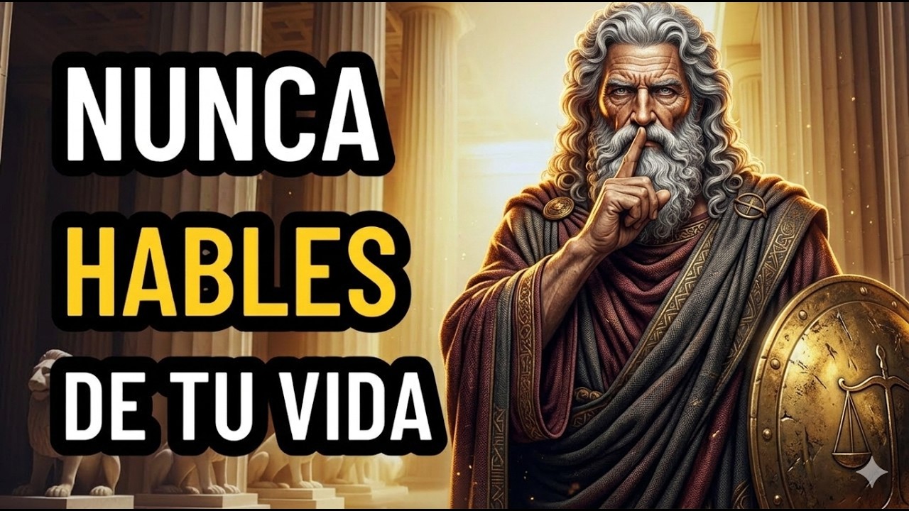 10 Cosas que NUNCA Debes Contarle a Nadie para Recuperar tu Poder | Filosofía Estoica