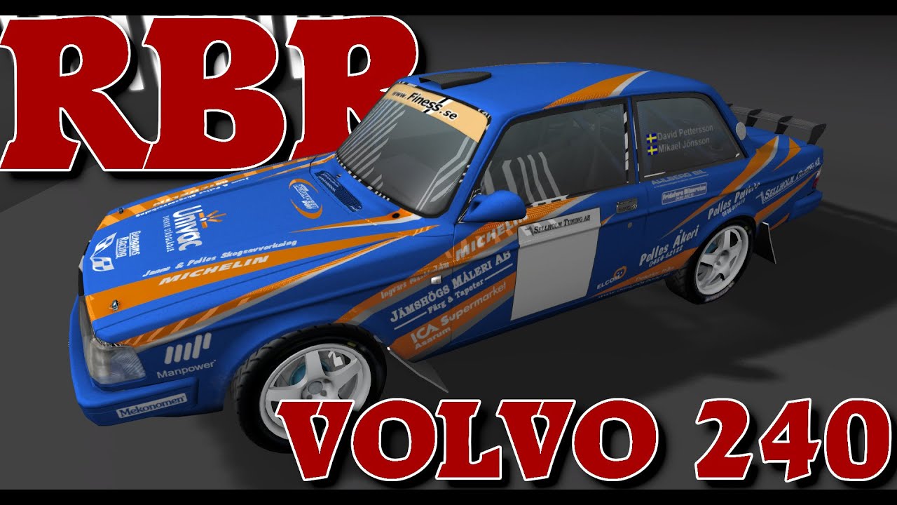 Richard Burns Rally | Volvo 240 Testaus