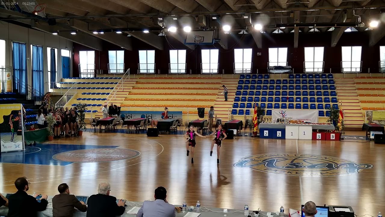 2ème passage Rock artistique fédéral U12 duo/trio