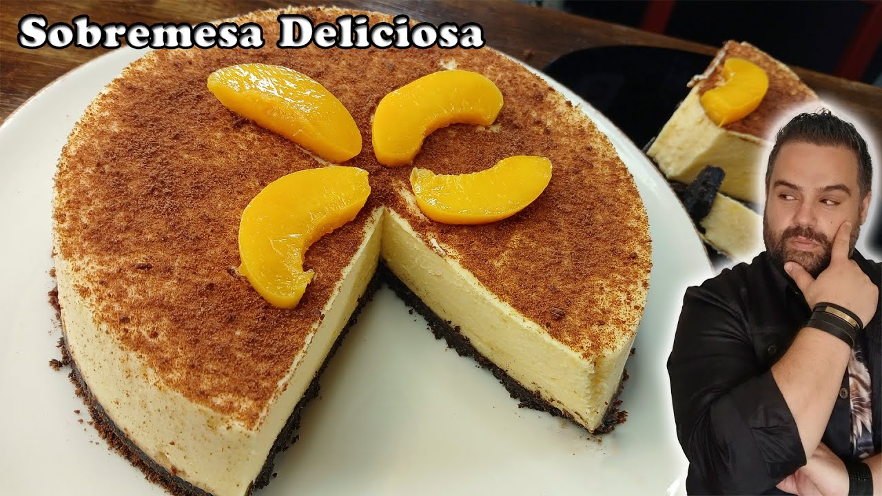 Semifrio de Pêssego Fácil – A Sobremesa que Ninguém Acredita que é Tão Rápida!