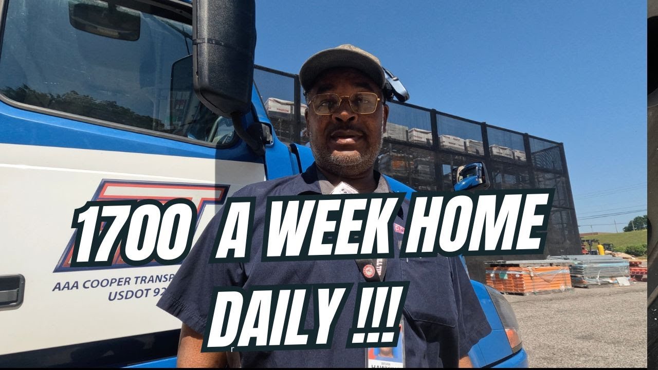 “$1700 Weekly – Home Daily Trucking Job 💸”