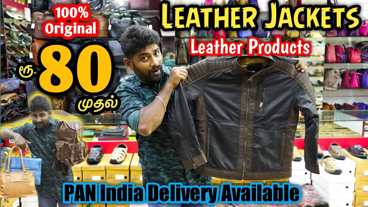 leather Jacket for men Market in coimbatore -Original leather jacker manufacturer-Mr camera man