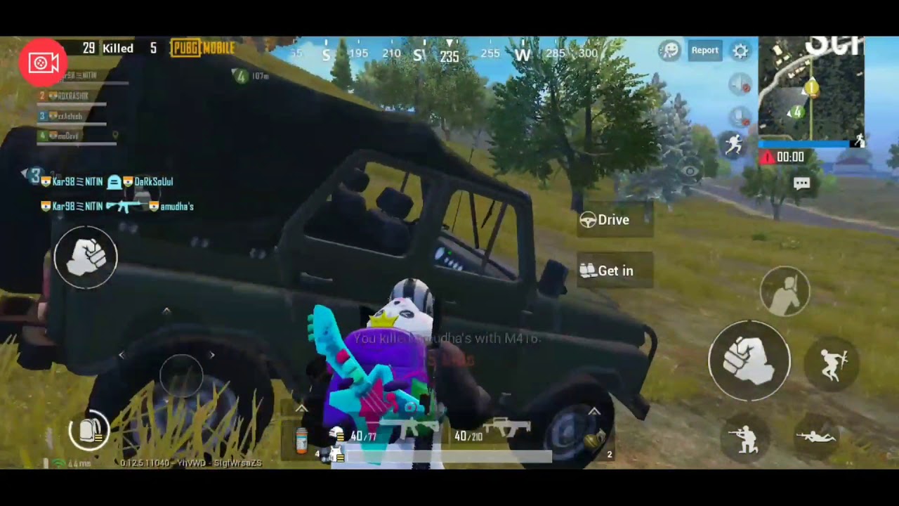 PUBG MOBILE ROYAL BATTLE RUSH GAMEPLAY RANDOM 15 KILLS ACE PLAYER BY KAR98NITIN | RUSH GAMEPLAY