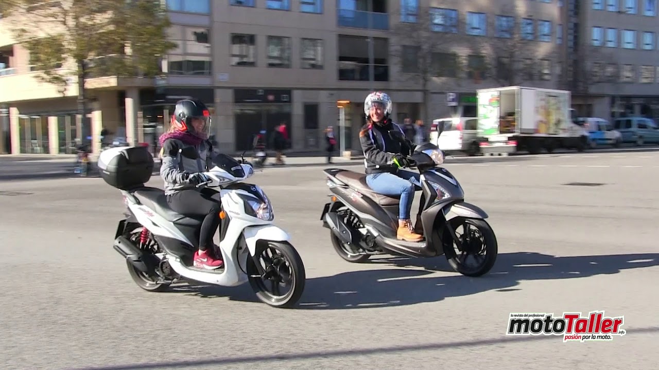 Prueba SYM Symphony SR y ST