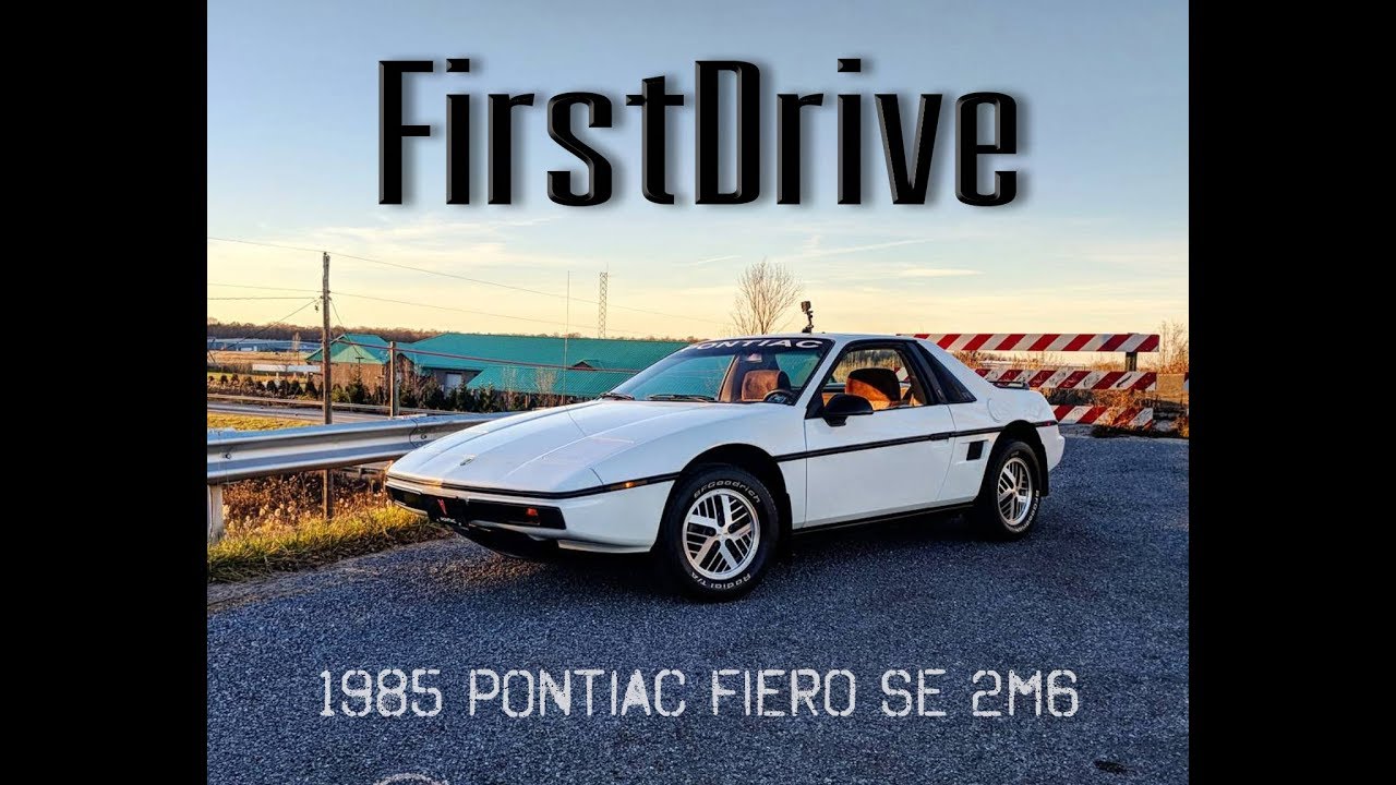FIRST DRIVE 1985 Pontiac Fiero SE 2M6