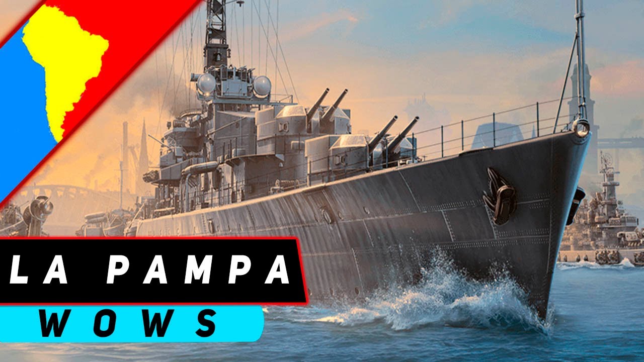 ЭСМИНЕЦ LA PAMPA! МОЖЕТ СКИНУТЬ 30 ТОРПЕД! WORLD OF WARSHIPS