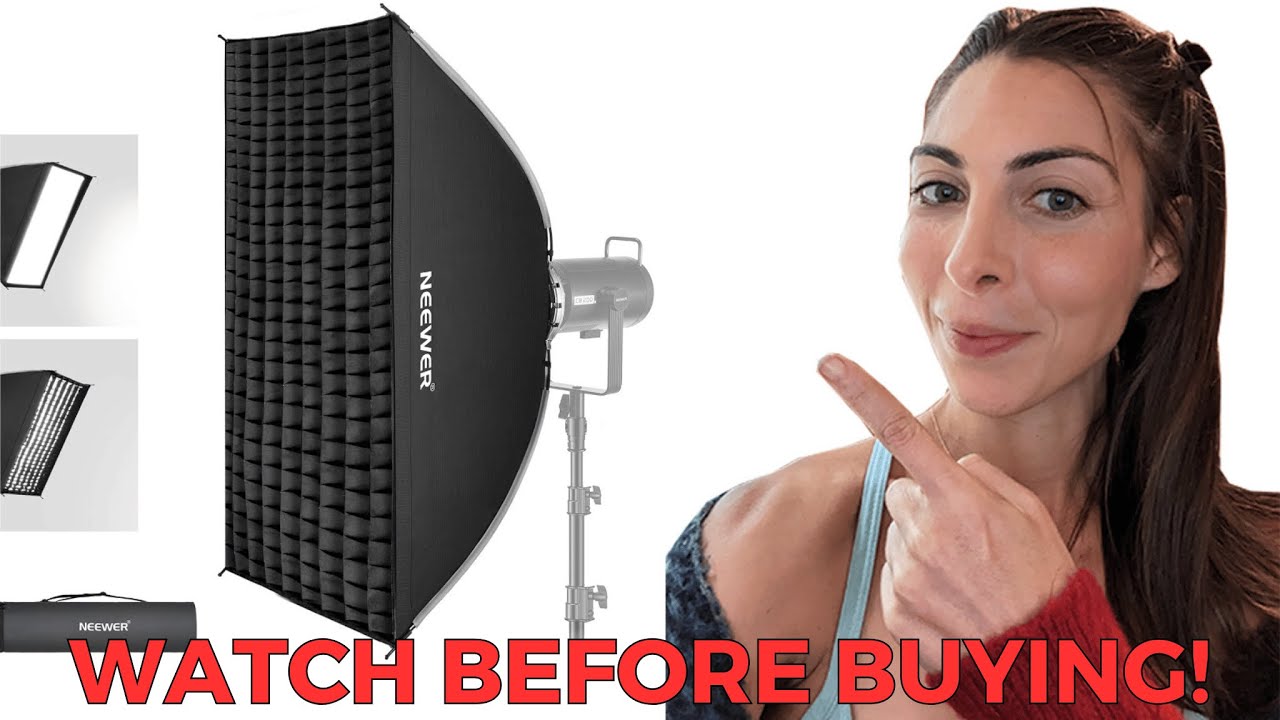 Honest Review of Neewer 24 x 35 Rectangular Softbox Quick Set Up Light Diffuser