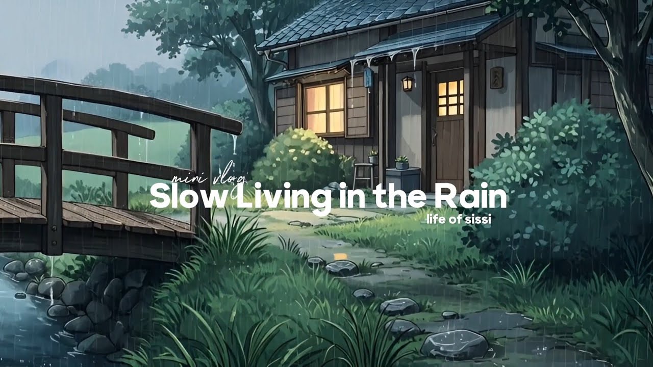 Slow Living at the Rain☔️🌧✨️