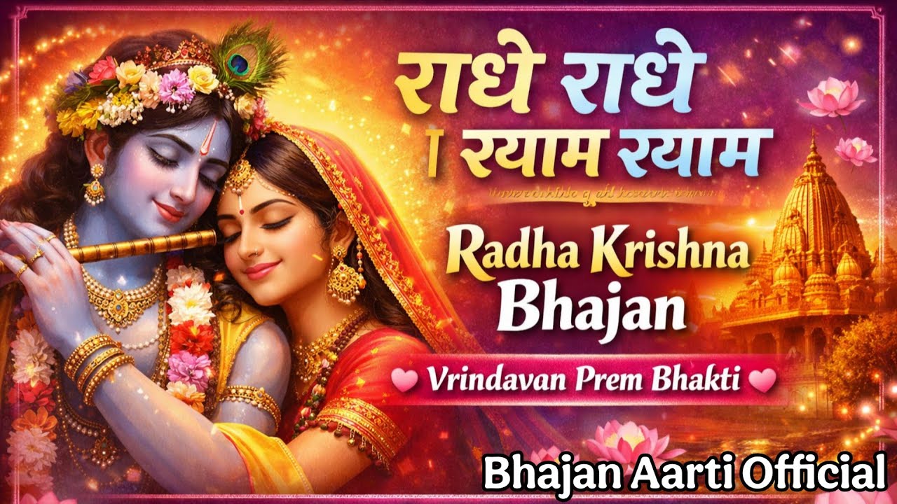 राधे राधे | श्याम श्याम 🌸Radha Krishna Bhajan|Female Version| Vrindavan Prem Bhakti 💖 #krishnabhajan