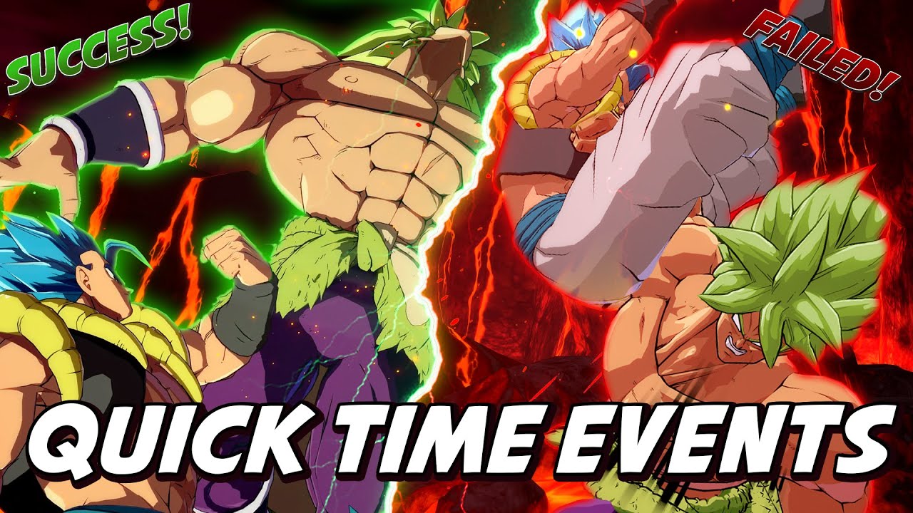 DBFZ: Dramatic Finishes but they're ridiculous Quick Time Events